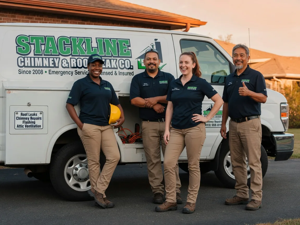 Chimney flashing repair company in Wyatt, WV